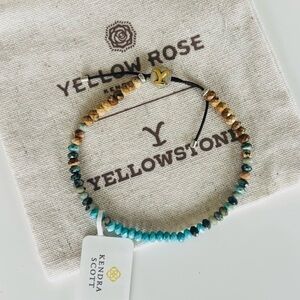 Yellow Rose by Kendra Scott Mixed Metal Montana Friendship Bracelet NWT